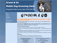 Tablet Screenshot of groomandgo.co.uk